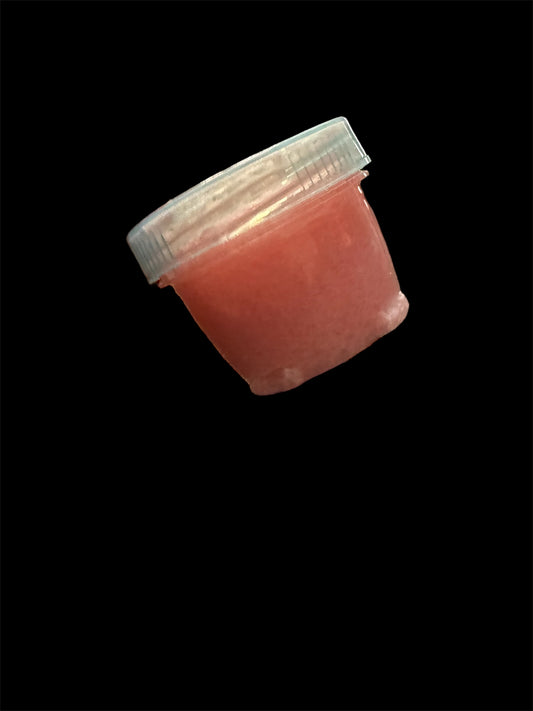 Individual Strawberry Orbit Body Scrub